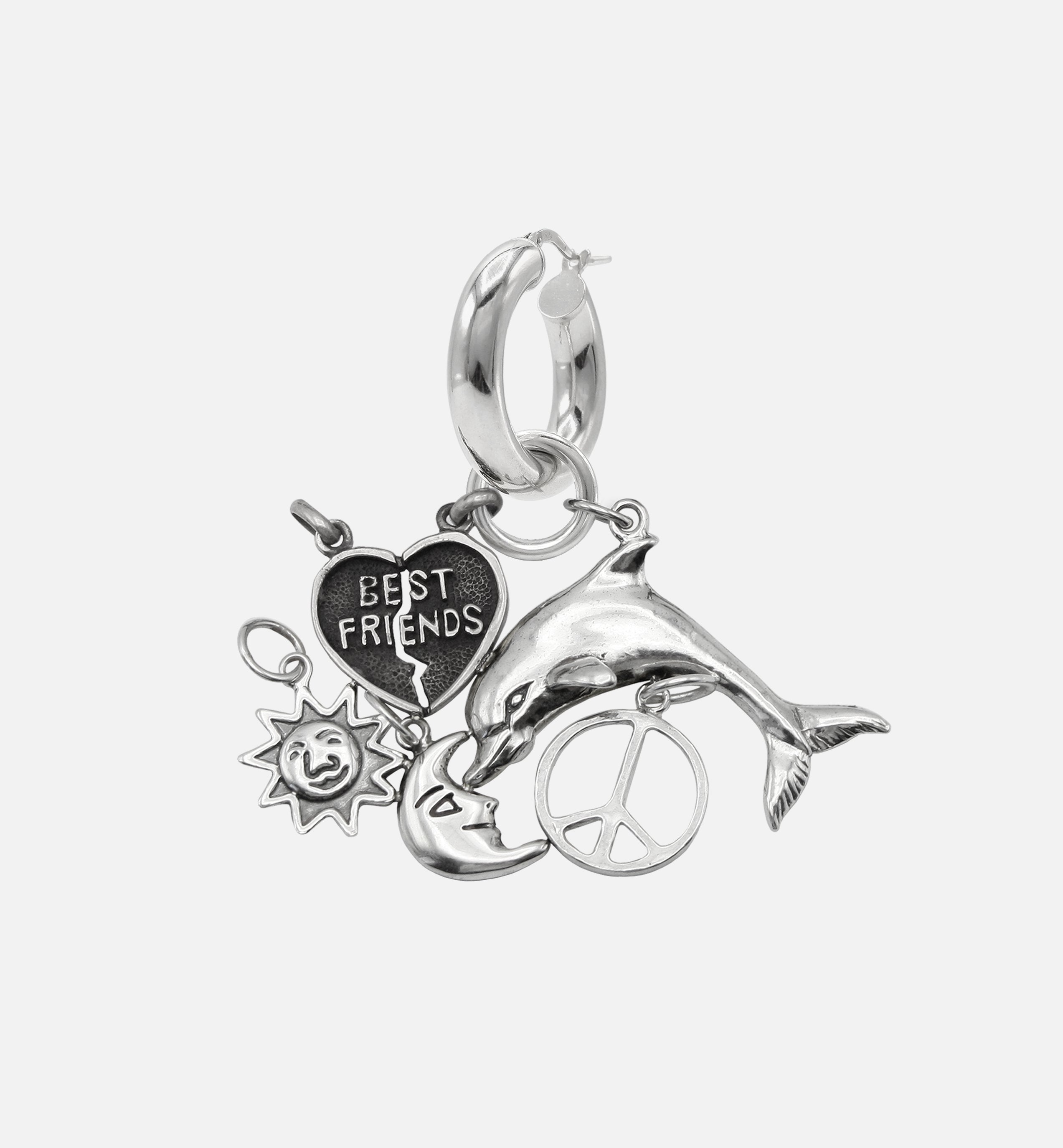 Sterling Silver Thomas Sabo My Best Friend Charm Thomas Sabo Best