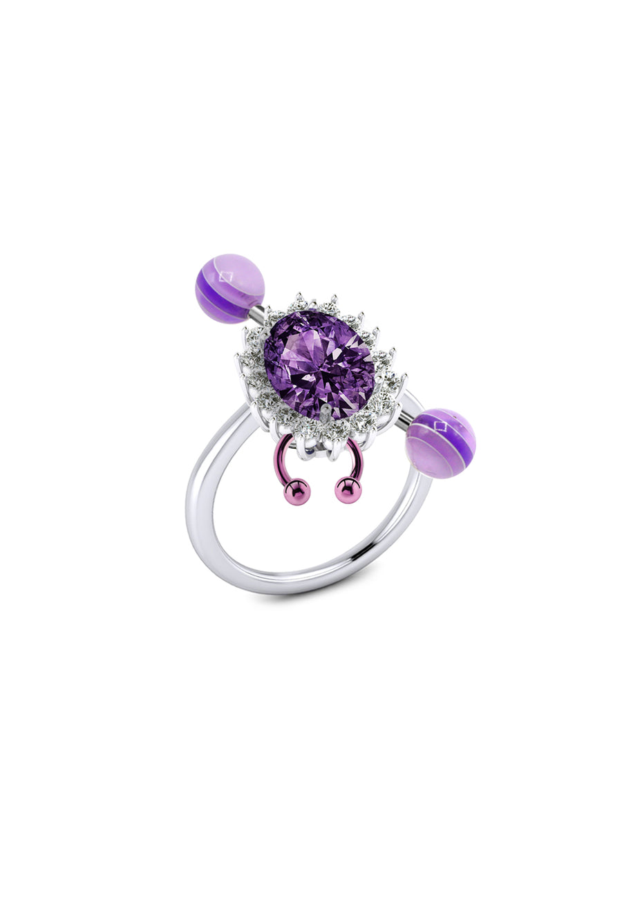 RAVE purple ring