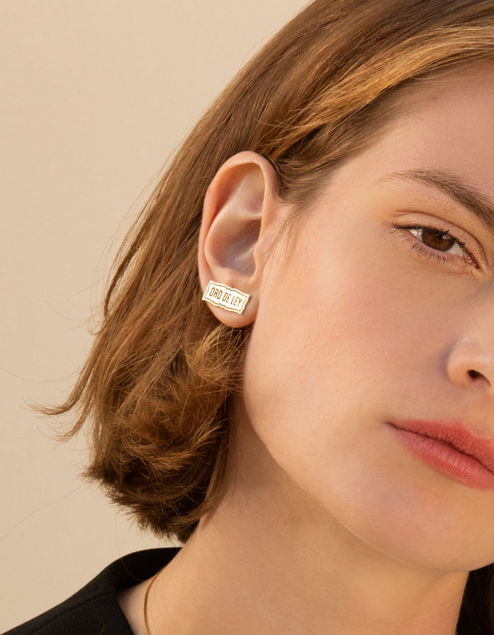 Sticker earring